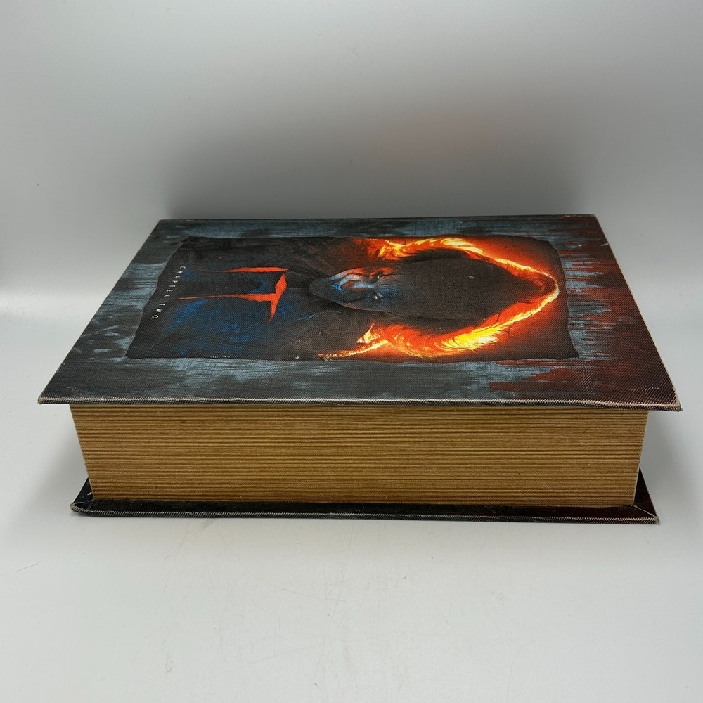 IT Scary Clown Creepy Halloween Chapter Two Book Storage Box Pennywise Warner